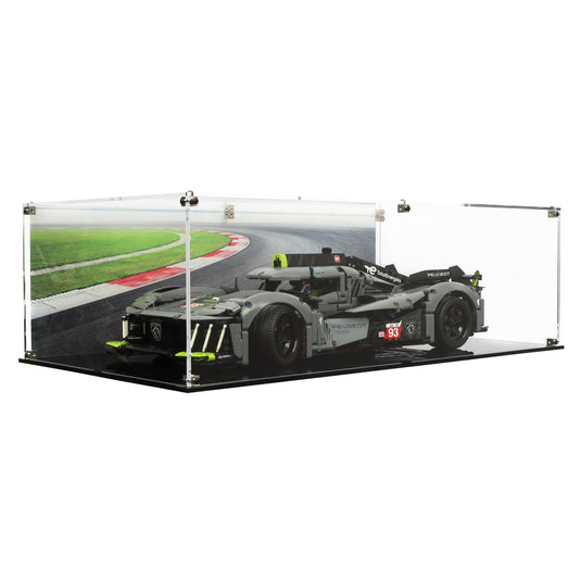 Lego 42156 PEUGEOT 9X8 24H Le Mans Hybrid Hypercar Display Case