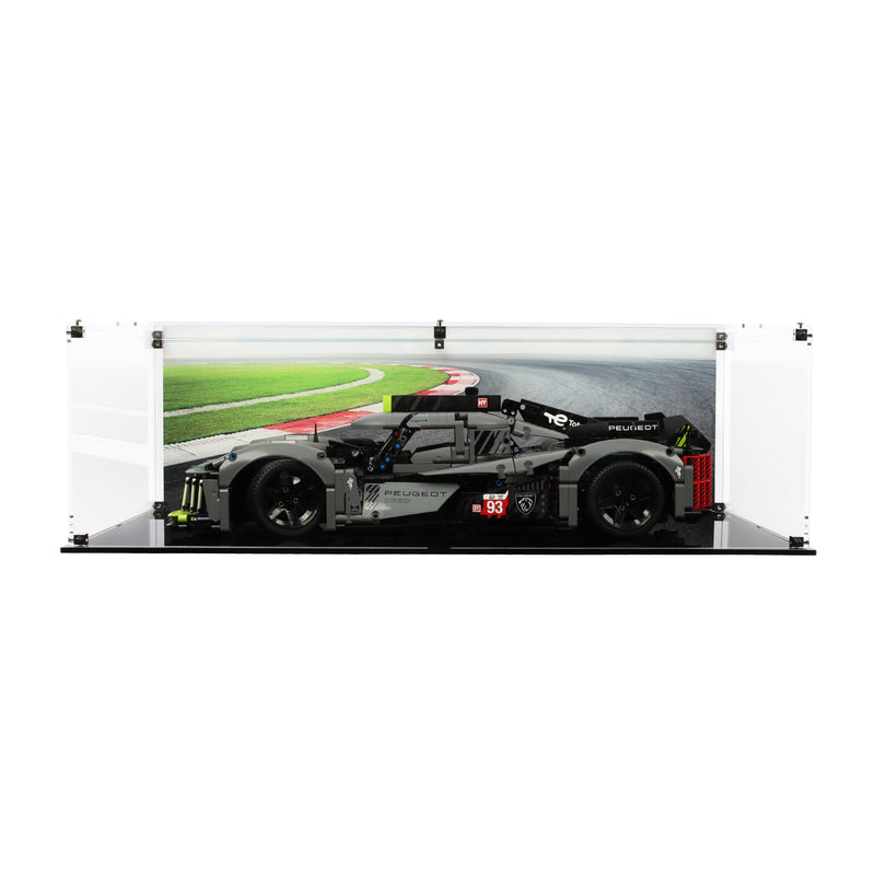 Load image into Gallery viewer, Lego 42156 PEUGEOT 9X8 24H Le Mans Hybrid Hypercar Display Case
