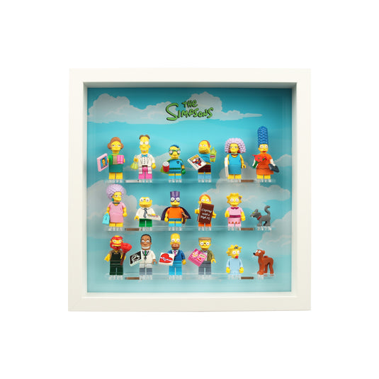 Lego Simpsons Minifigures Collection DIY Display, IKEA Ribba