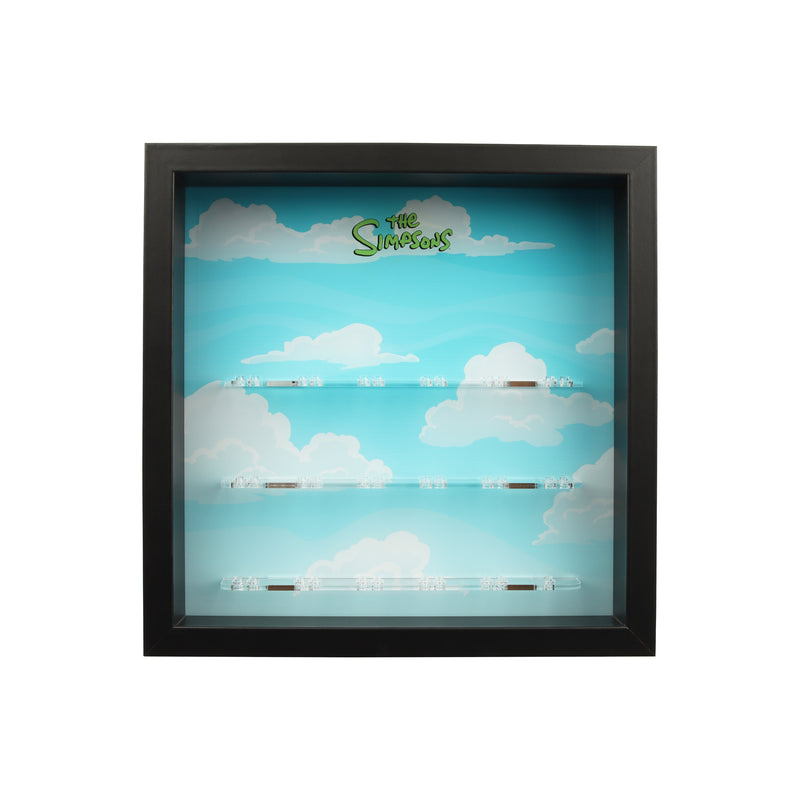 Load image into Gallery viewer, Lego 71009 Simpsons Series 2 Minifigure Display Case Insert for IKEA SANNAHED Frame (25x25cm)

