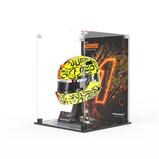 LEGO 43023 McLaren Mastercard F1 Team Lando Norris Helmet - Display Case