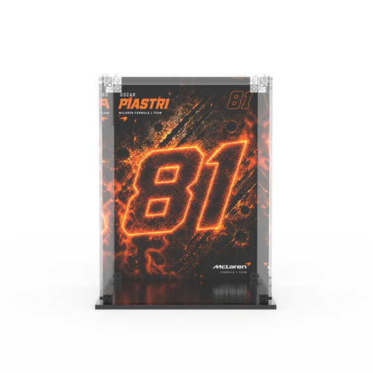 LEGO 43017 McLaren Mastercard F1 Team Oscar Piastri Helmet - Display Case