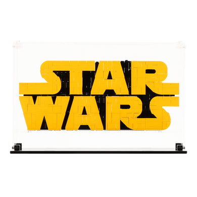 LEGO 75407 Brick-Built Star Wars Logo - Freestanding Display Case