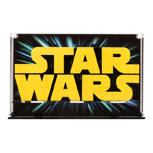 LEGO 75407 Brick-Built Star Wars Logo - Freestanding Display Case