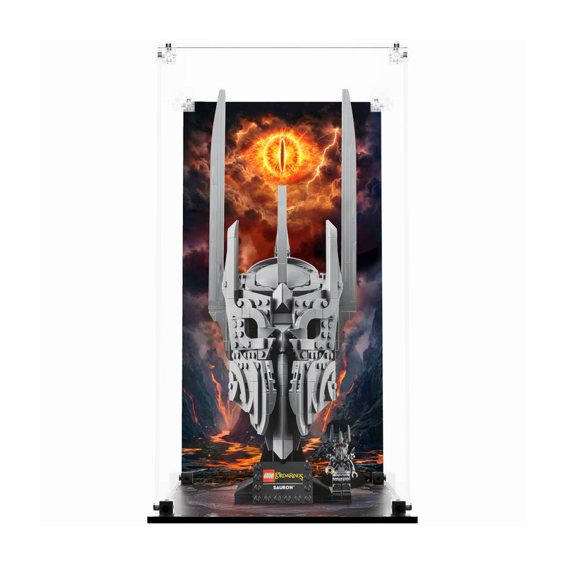 Load image into Gallery viewer, LEGO 11373 The Lord of the Rings: Sauron's Helmet - Display Case
