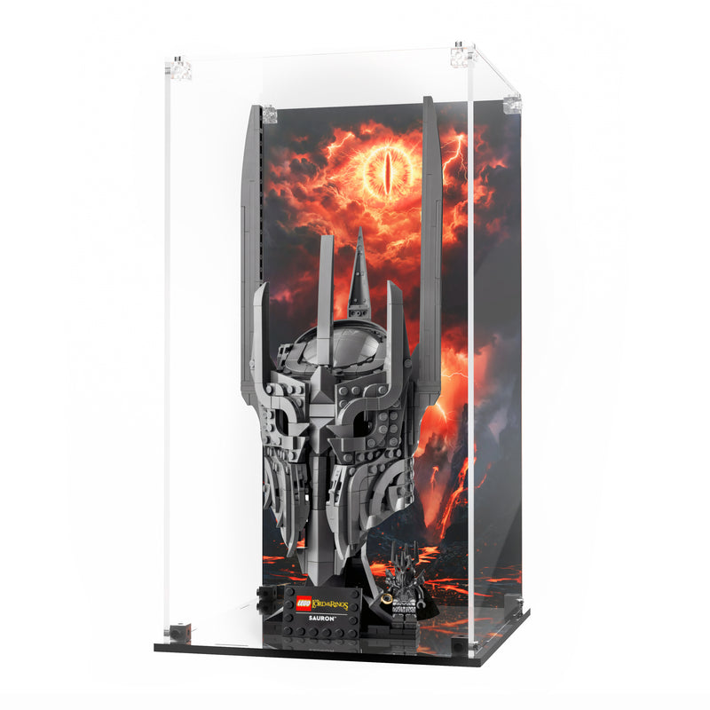 Load image into Gallery viewer, LEGO 11373 The Lord of the Rings: Sauron's Helmet - Display Case
