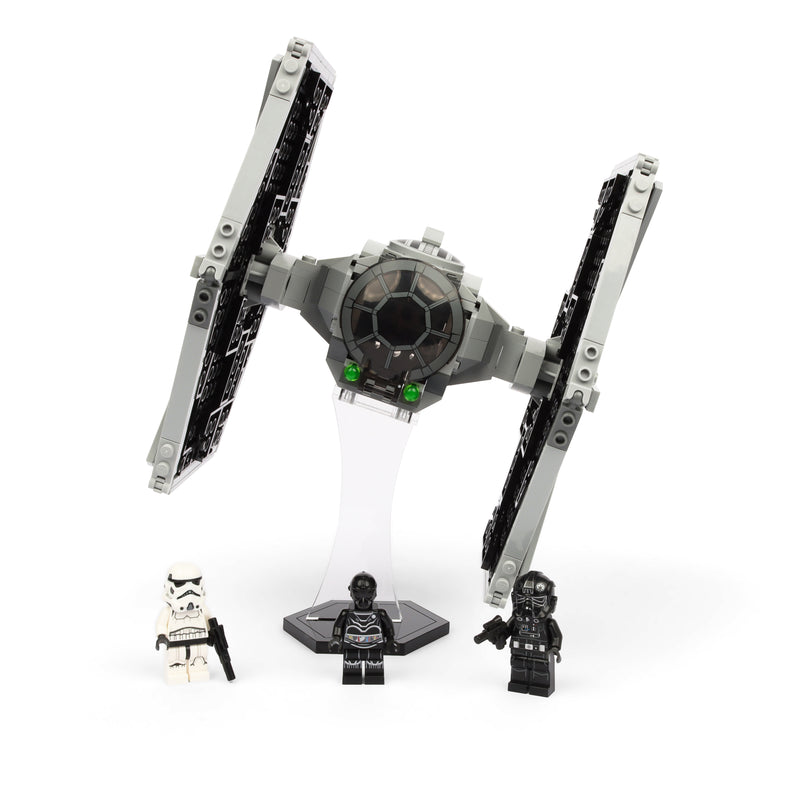 Load image into Gallery viewer, LEGO Star Wars Imperial TIE Fighter 75300 Minimalist Display Stand
