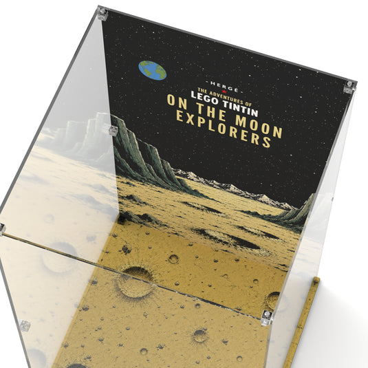 LEGO 21367 Tintin® Moon Rocket - Display Case
