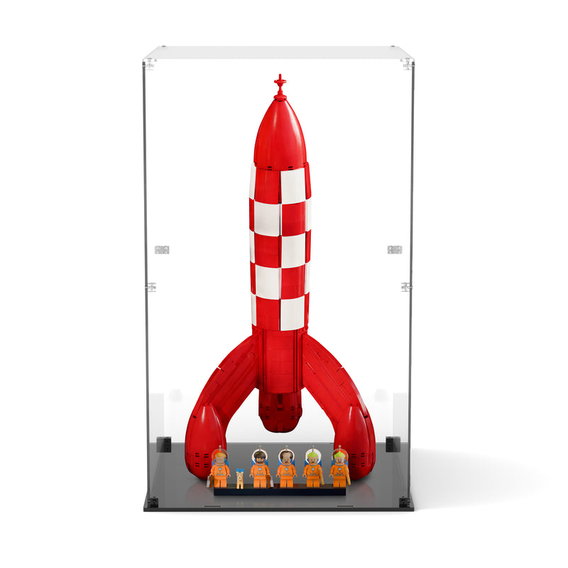 Load image into Gallery viewer, LEGO 21367 Tintin® Moon Rocket - Display Case

