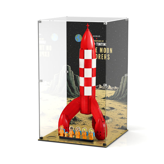 LEGO 21367 Tintin® Moon Rocket - Display Case