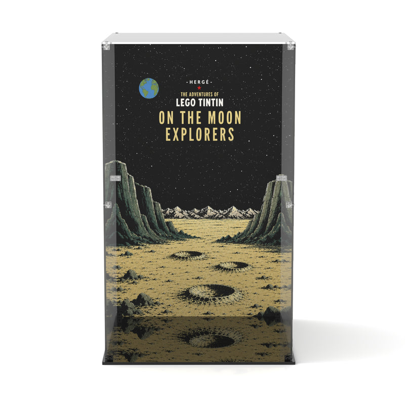 Load image into Gallery viewer, LEGO 21367 Tintin® Moon Rocket - Display Case
