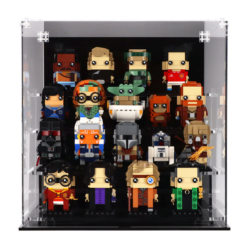 LEGO Brickheadz Display Case - Ikea Kallax Compatibile