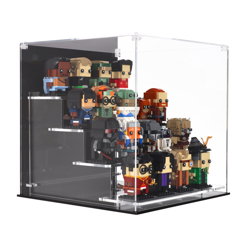 Load image into Gallery viewer, LEGO Brickheadz Display Case - Ikea Kallax Compatibile
