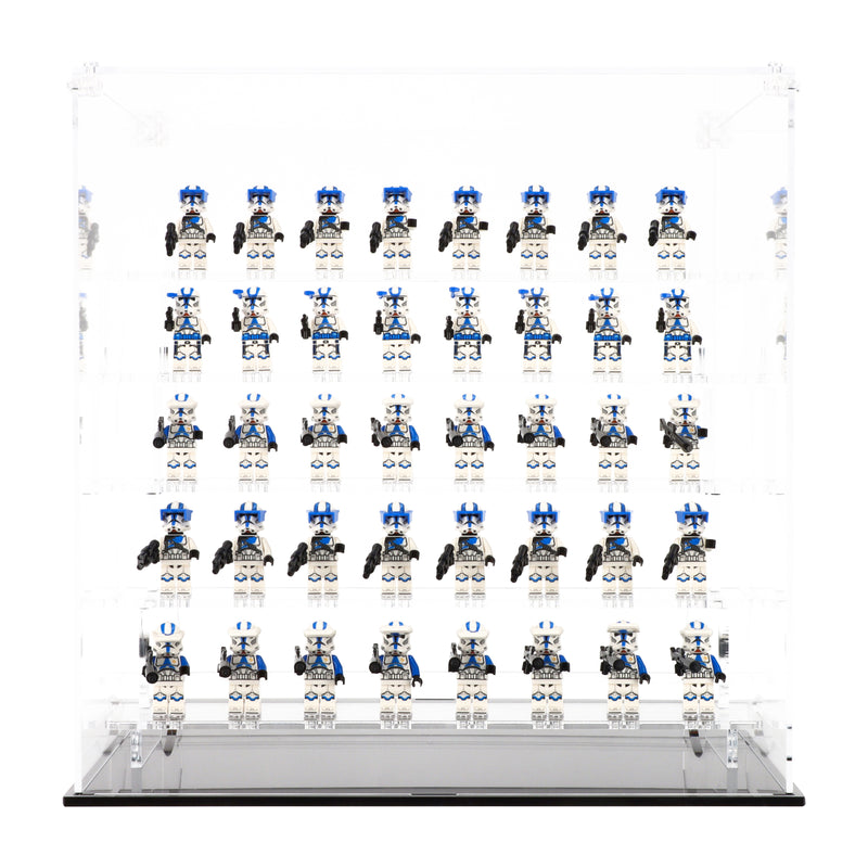 Load image into Gallery viewer, LEGO Minifigure Display Case - Ikea Kallax Compatibile
