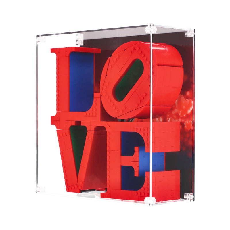 Load image into Gallery viewer, Lego 31214 LOVE - Wall Mounted Display Case
