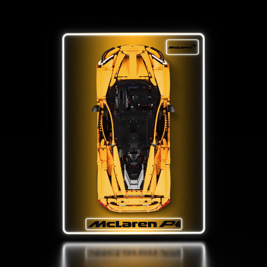LED Wall Display for LEGO 42172 McLaren P1 | UniqueDisplay