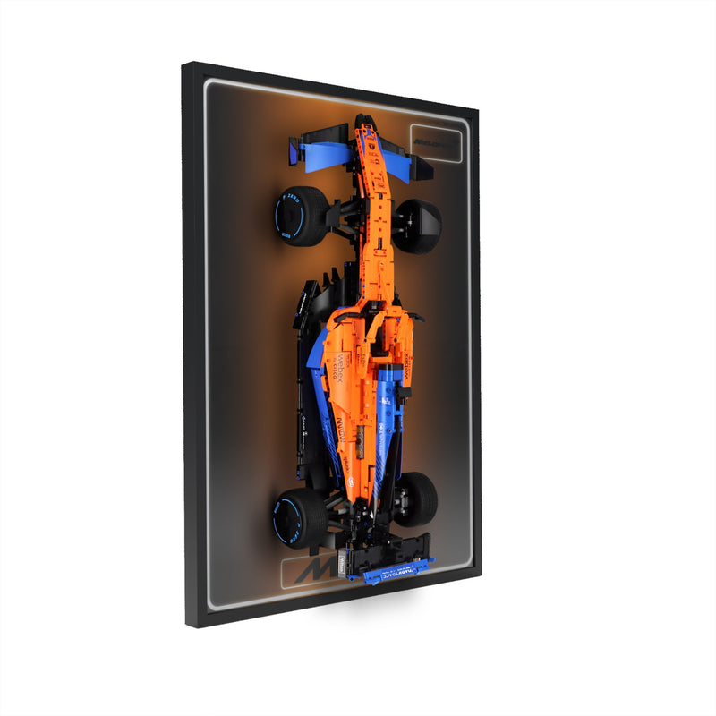 McLaren F1 LED Wall Display for LEGO 42141 | UniqueDisplay