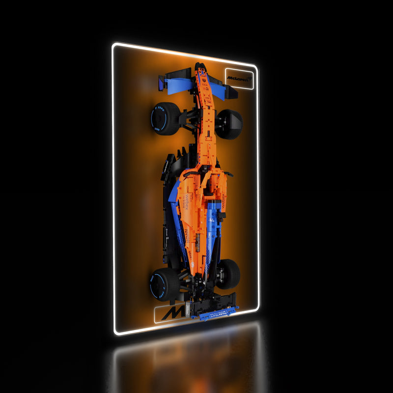 McLaren F1 LED Wall Display for LEGO 42141 | UniqueDisplay