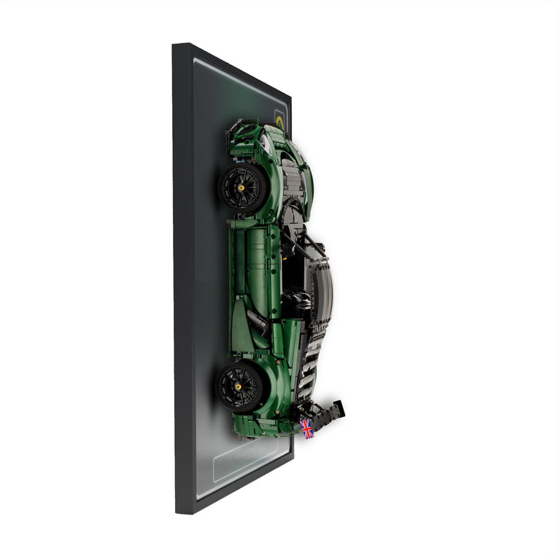 Load image into Gallery viewer, LED wall display for CaDA C61511W Lotus Exige Cup 430, side view showing frame profile and mounted model
