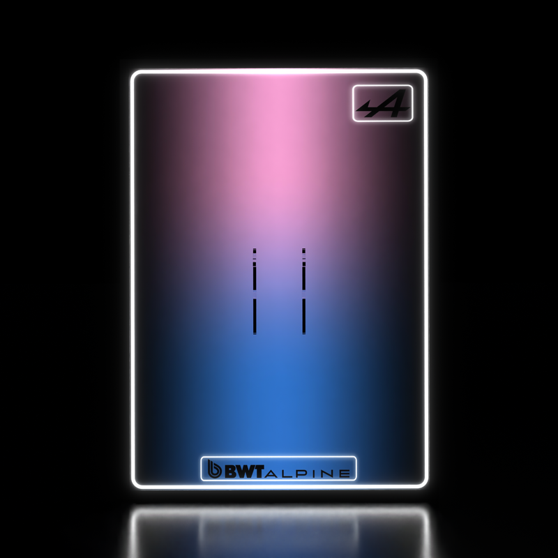 Load image into Gallery viewer, LED wall display for CaDA C64012W BWT Alpine F1 Team A525, illuminated display without model

