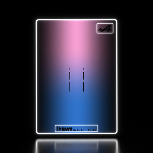 LED wall display for CaDA C64012W BWT Alpine F1 Team A525, illuminated display without model