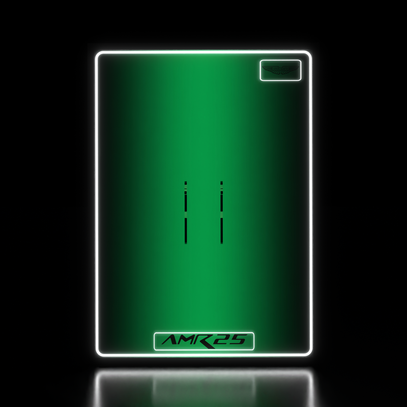 Load image into Gallery viewer, LED wall display for LEGO Technic 42240 Aston Martin Aramco AMR25 F1 Car, illuminated display without model

