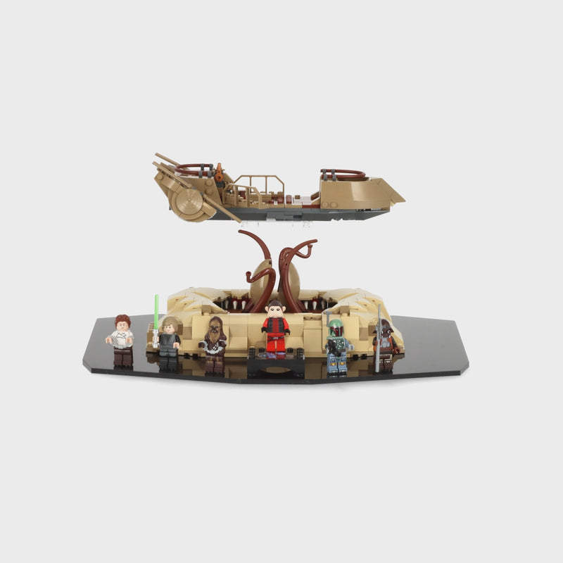 Load and play video in Gallery viewer, Lego 75396 Desert Skiff &amp; Sarlacc Pit - Display Stand
