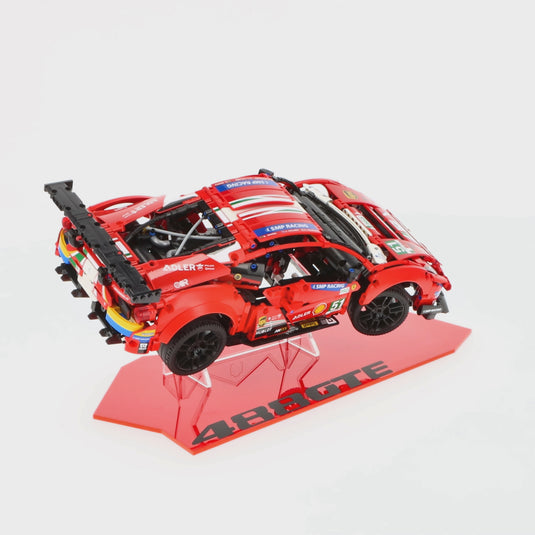 LEGO Ferrari 488 GTE 42125 Display Stand