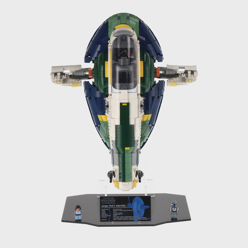 Load and play video in Gallery viewer, LEGO 75409 Jango Fett&#39;s Firespray-Class Starship - Display Stand
