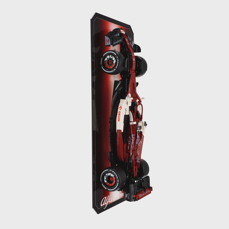 Load and play video in Gallery viewer, Luxury Wall Display for CaDA C64005W Alfa Romeo F1 ORLEN C42

