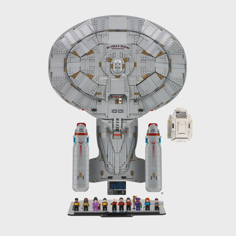 Load and play video in Gallery viewer, LEGO Star Trek: U.S.S. Enterprise NCC-1701-D - Vertical Display Stand
