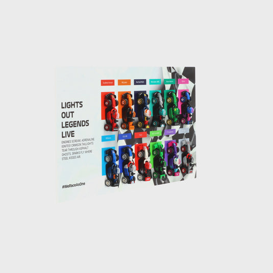LEGO 71049 F1 Collectible Race Cars - Wall Display