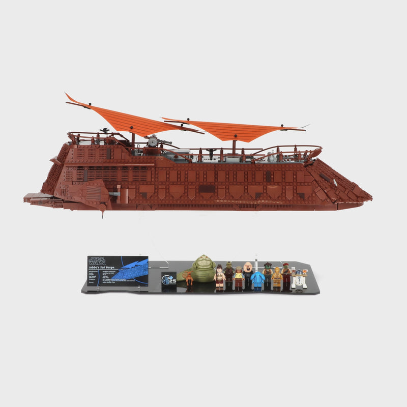 Load and play video in Gallery viewer, Lego 75397 Jabba&#39;s Sail Barge - Display Stand - Black
