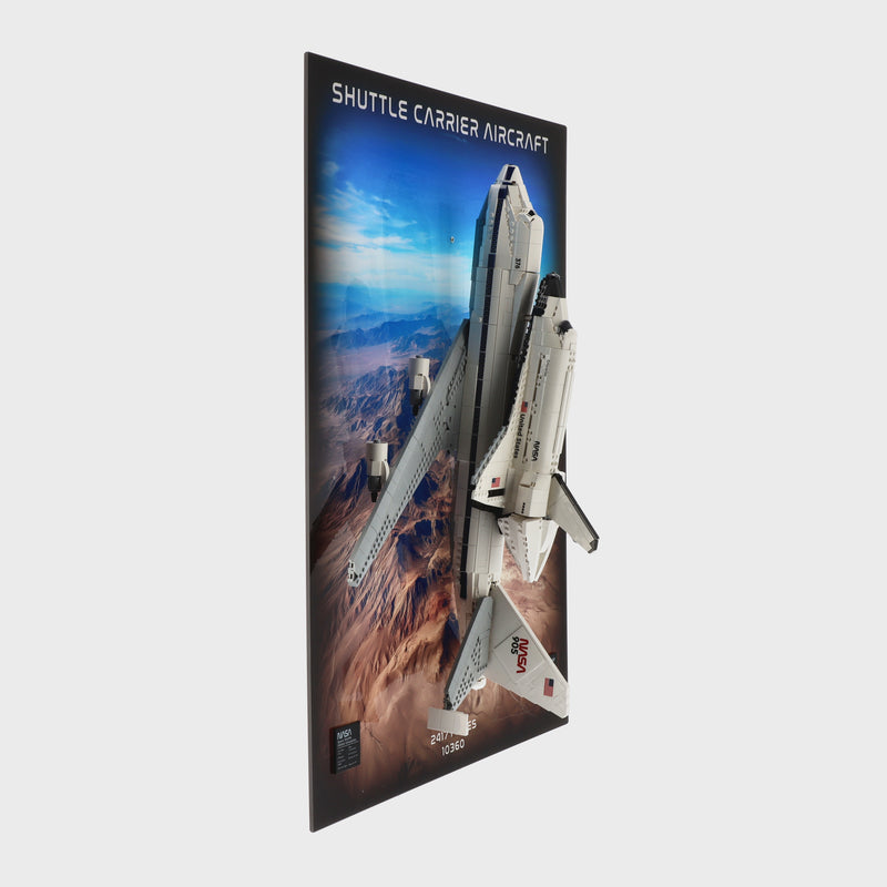 Load and play video in Gallery viewer, WALL Display for LEGO 10360 Shuttle Carrier Aircraft
