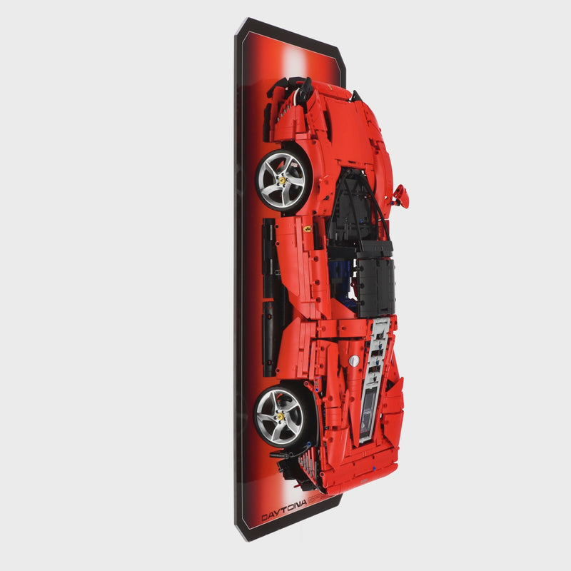 Load and play video in Gallery viewer, Luxury Wall Display for Lego Technic 42143 Ferrari Daytona SP3
