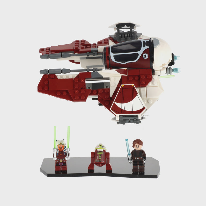 Load and play video in Gallery viewer, Lego 75401 Ahsoka&#39;s Jedi Interceptor - Display Stand
