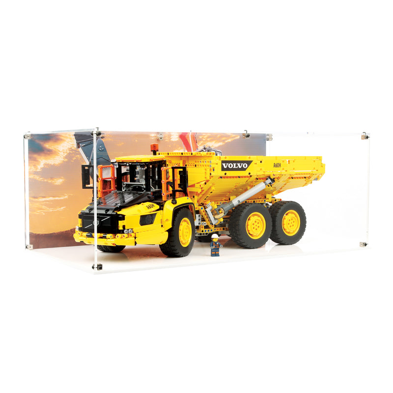 Load image into Gallery viewer, Lego Technic 42114 6x6 Volvo Articulated Hauler Display Case
